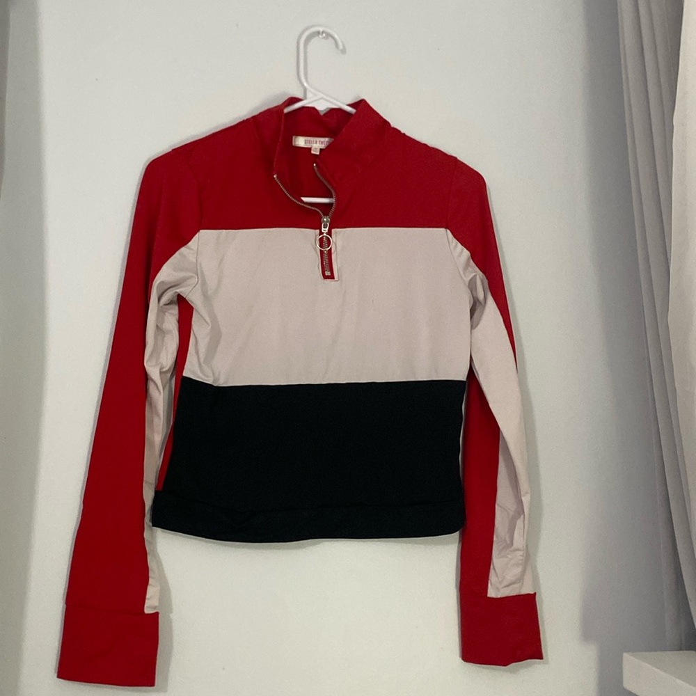 Active Quarter Zip Long-Sleeve Top